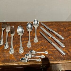 Christofle Cardeilhac .950 Premium Sterling Silver 12 Piece Set